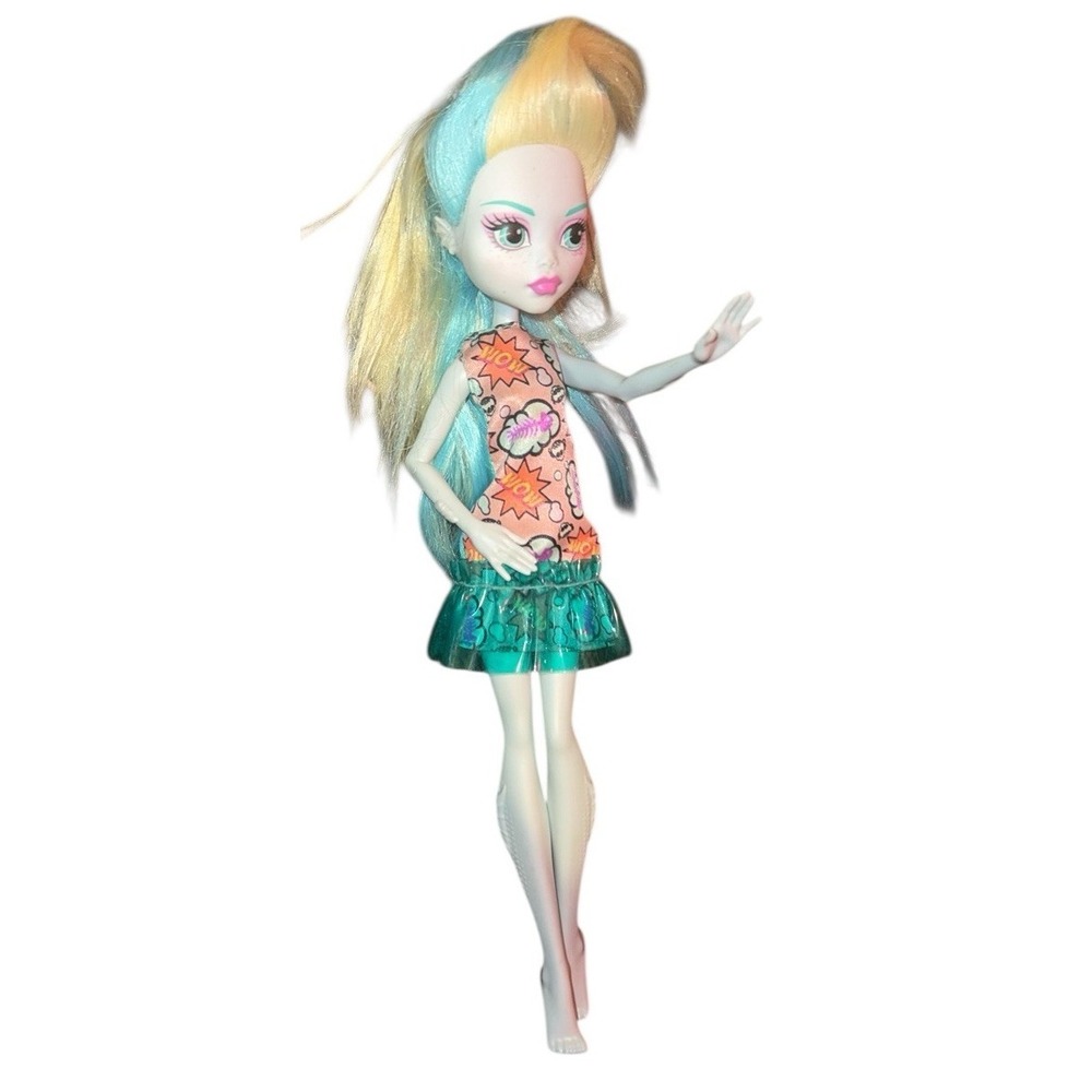 Monster High Doll Lagoona Blue With Dress Mattel 2016 - Picture 2 of 3